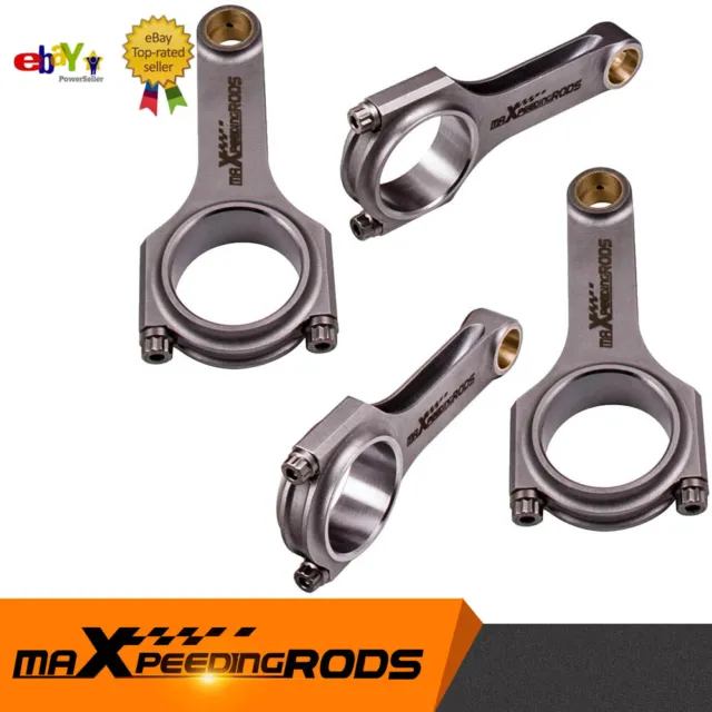 Forged H-Beam Connecting Rods+ Bolts for HONDA CIVIC D16 D16A6 D16Z6 D16Y7 D16Y8