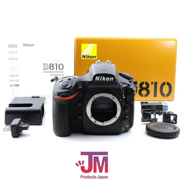 Nikon D810 36.3 MP Digital SLR From Japan 57,142 Shots [ Near MINT w BOX ]