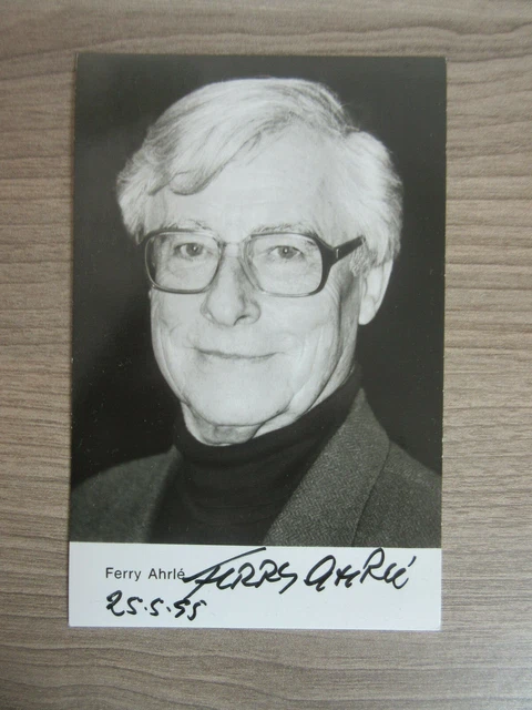Ferry Ahrlé original handsignierte Autogrammkarte / T12