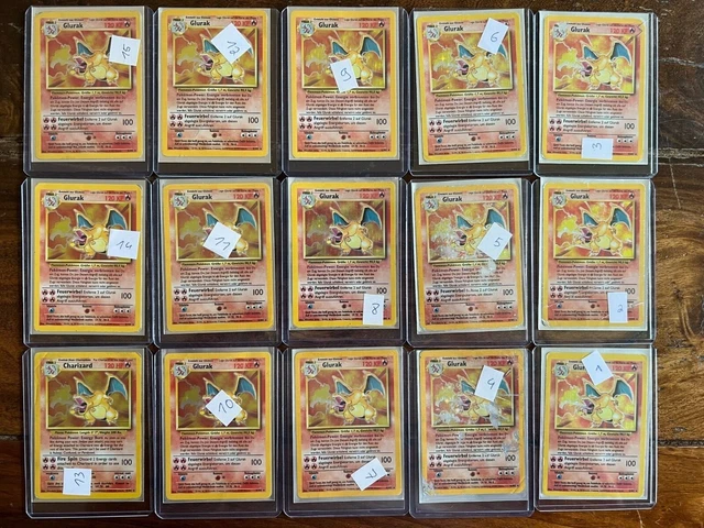 Pokemon Glurak/Charizard Base Set Holo 4/102