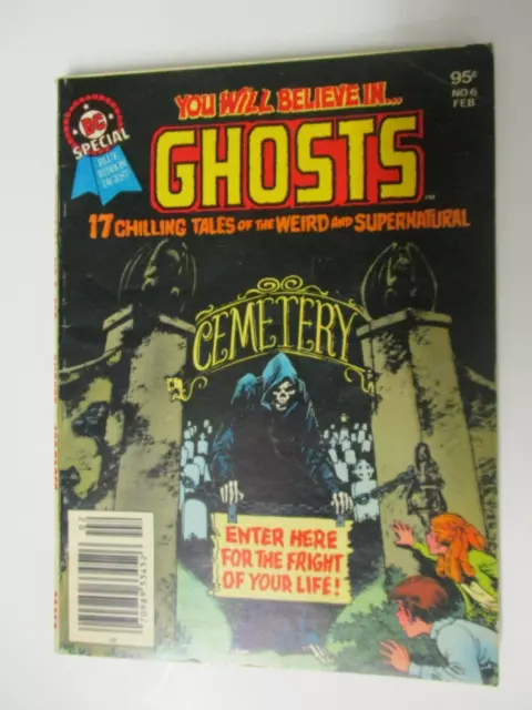 Dc Special Blue Ribbon Digest #6 February 1981 Ghosts Dc Horror Comics Fine