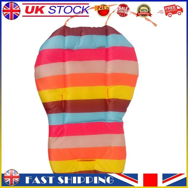 Rainbow Baby Stroller Buggies Pads Seat Chair Cushion Thickening Cart Pads #gib
