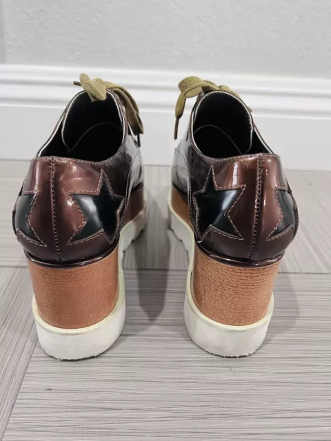 STELLA MCCARTNEY Elyse Star Platform Size 37 3