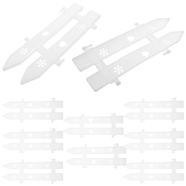 20 Pcs Landscape Fence Courtyard Partition Gardening Supplies