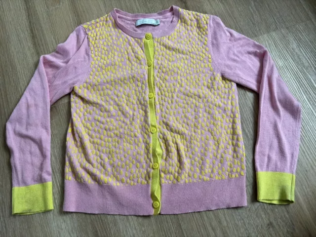 Stella Mccartney Girls Pink Light Cardigan Age 8