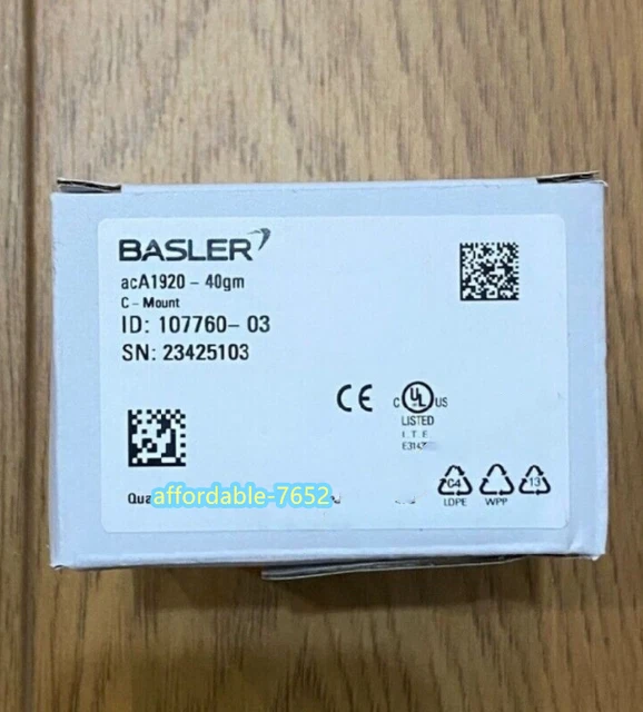 aca1920-40gm BASLER industrial camera Brand New By DHL or Fedex Fast Shipping