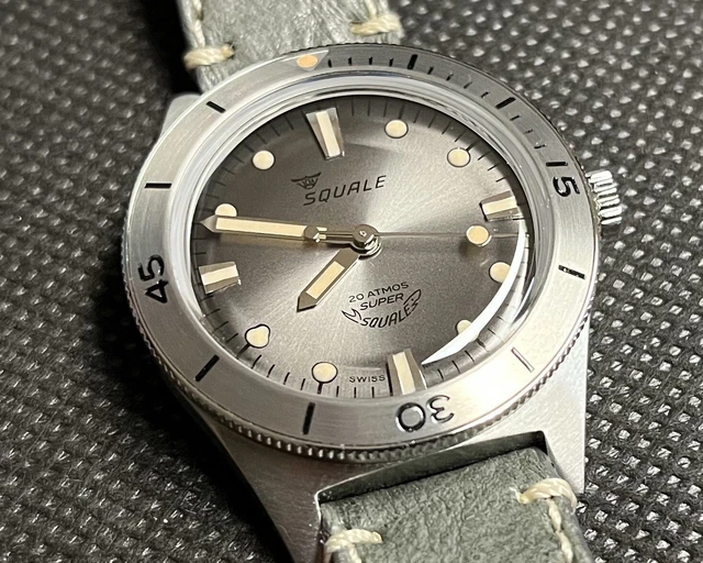 OROLOGIO DA UOMO SQUALE Reissue SuperSquale Grigio Radioso Automatico
