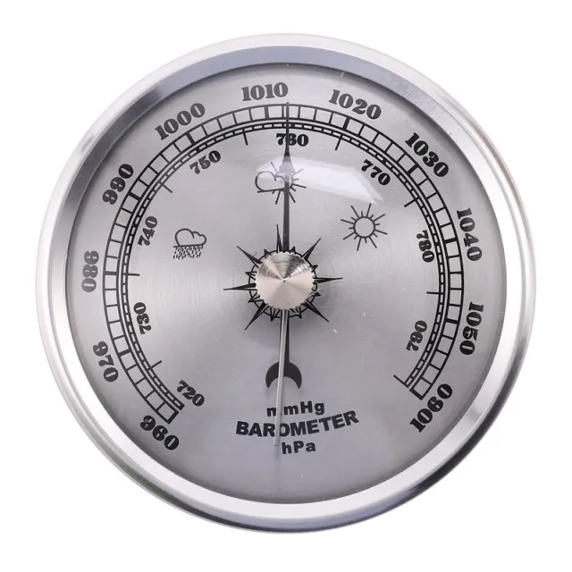 für Haus Manometer Wetter Station Metall Wand Behang Barometer AtmosphäRisc E1T1