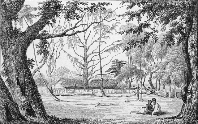 TAHITI PORTRAIT DU Roi Pomare Ier 1836 Polynésie française Océanie EUR