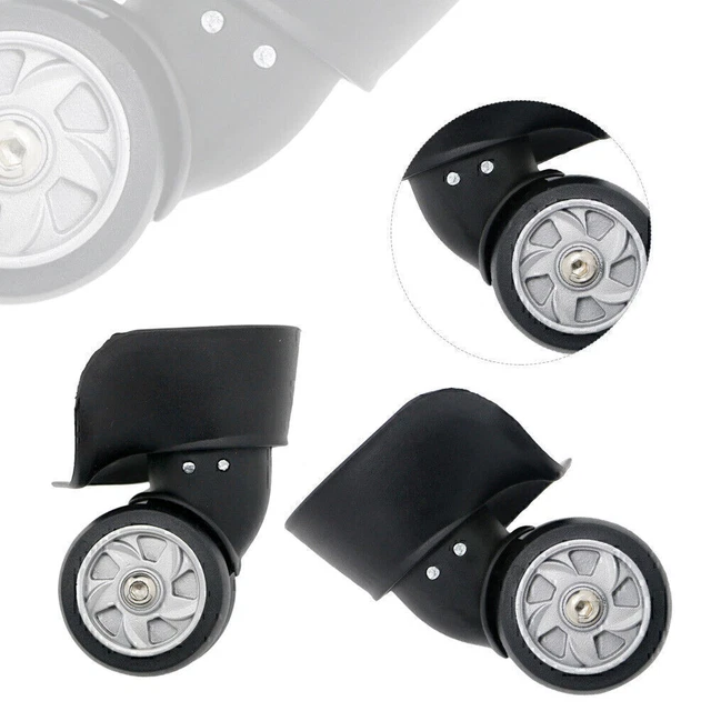 Luggage Suitcase Swivel Wheels 360 Spinner W026 Trolley Bag Casters Replacement