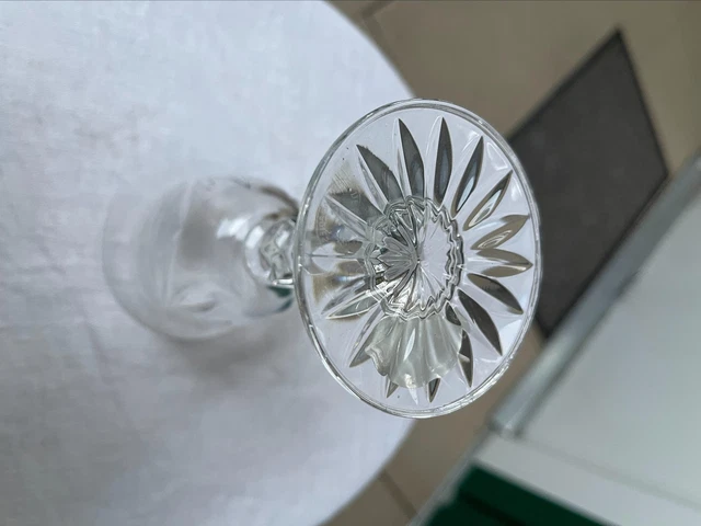Dé à Coudre En Cristal Taillé à La Main - Motif Artisanal Bleu - Pièce Unique (Environ 2,9 Cm) - 13