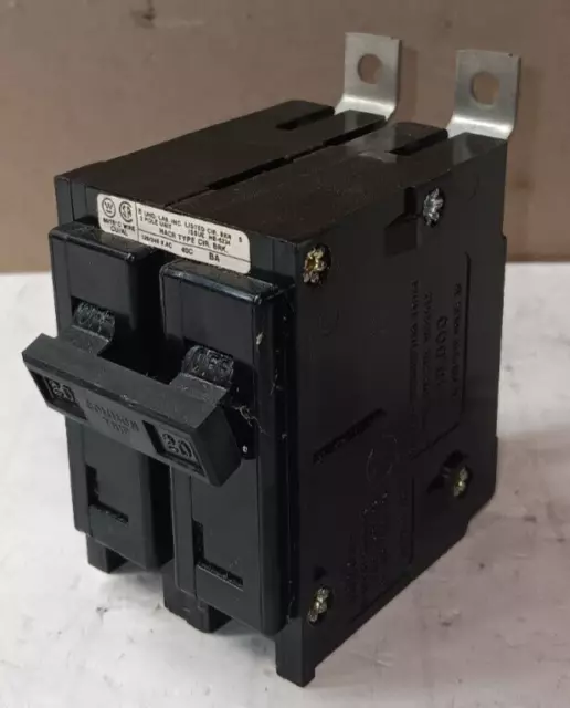 New Westinghouse Bab2020 20 Amp Quicklag Circuit Breaker 2 Pole 120/240 Vac