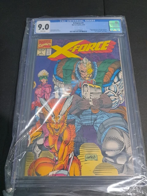 Marvel 1991 X-Force #1 Cgc 9.0 Vf/Nm White Upc
