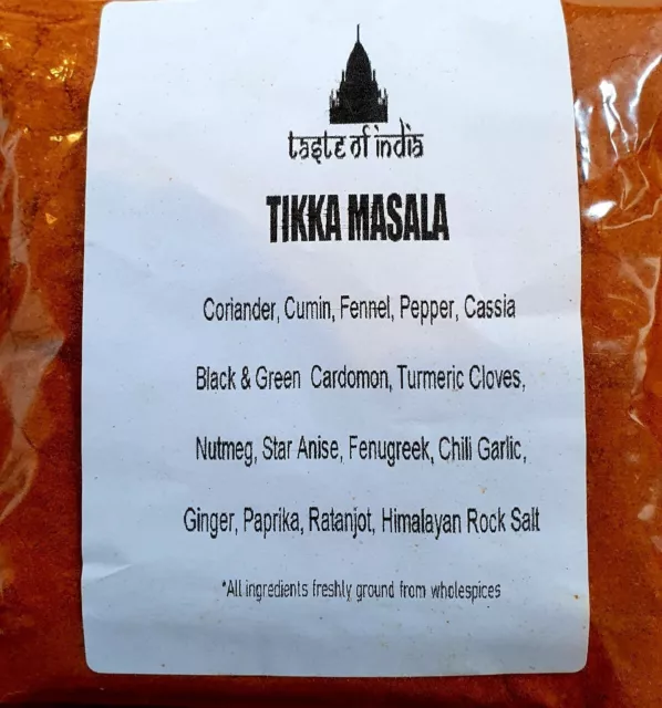 TIKKA MASALA  (Tandoori) Taste of India (Spice Mix) 90g free delivery