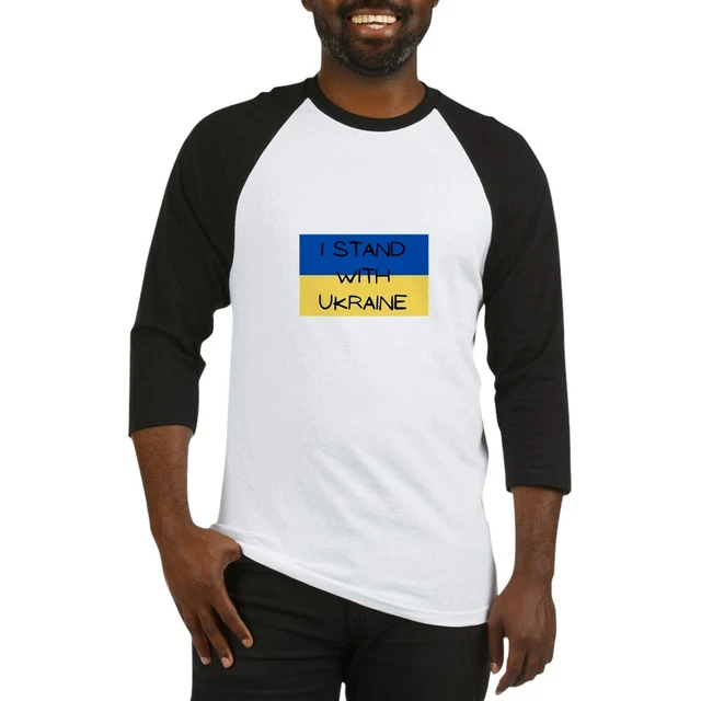 CafePress I Stand With Ukraine Baseball Jersey Baseball Tee (904892931)