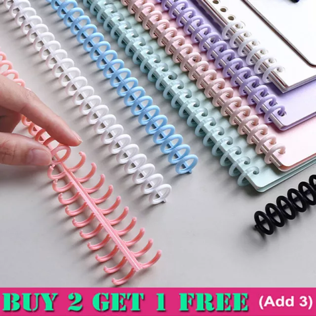 Plastic ring loose-leaf buckle 30 hole puncher coil DIY loose-leaf binding SE