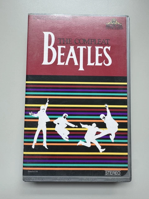 BEATLES, THE - The Compleat Beatles (VHS, 1994) Big Box MGM EUR 10