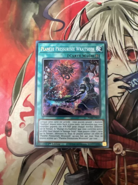 Yu-Gi-Oh ! Planète Pressurisée Wraitsoth PHHY-FR059 SECRÈTE RARE FRANÇAISE