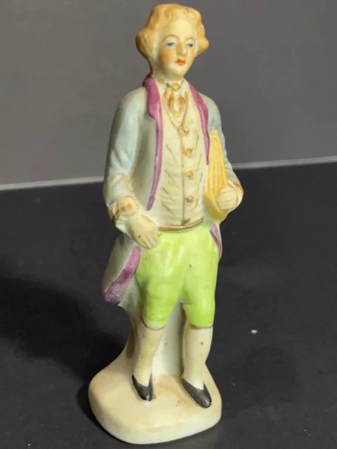 Vintage Victorian or Colonial Aristocrat Gentleman Figurine 4” tall from Japan