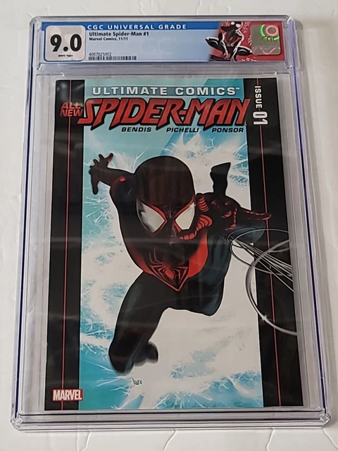 ULTIMATE COMICS ALL-NEW SPIDER-MAN #1 - CGC 9.0 - 2nd Miles Morales