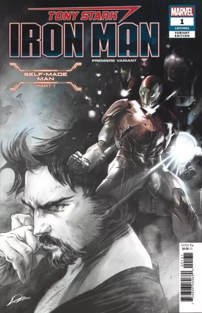 Tony Stark Iron Man #1 Lozano Premiere Variant Marvel 2018