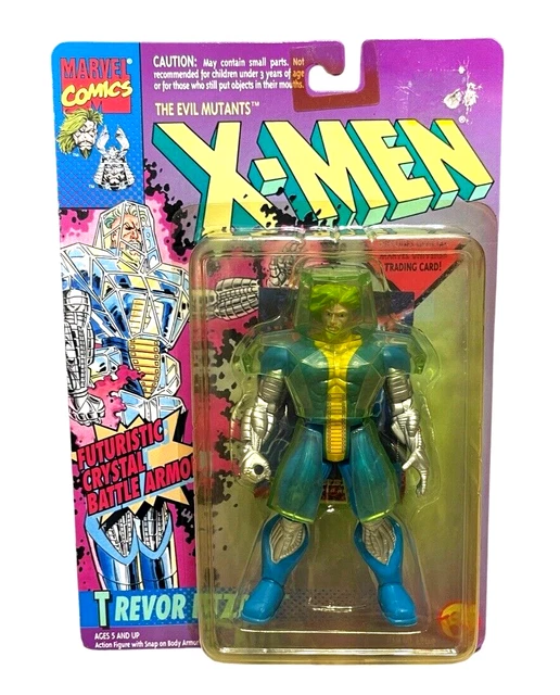 Marvel X-MEN TREVOR FITZROY action figure EVIL MUTANTS TOY BIZ 1994 sealed VTG