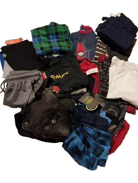 Lot of Boys Size 7/8 Mixed Clothing, 20 Pieces - #B7/8-34