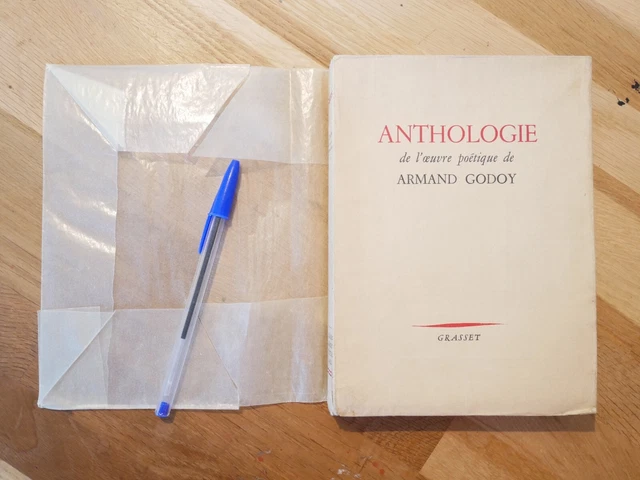 (POÉSIE) ARMAND GODOY signé (1960, eo) Anthologie de l'Oeuvre Poétique