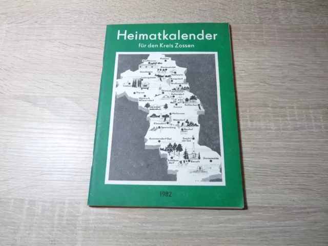 Heimatkalender für den Kreis Zossen 1982 / Taschenbuch