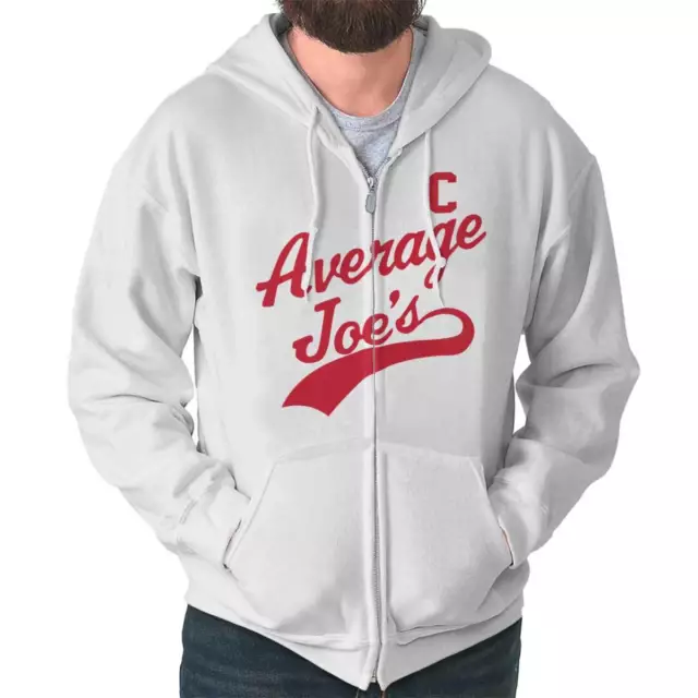 Average Joes Gym Athletic Funny Comedy Movie Adult Zip Hoodie Jacket Sweatshirt