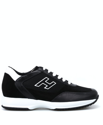 Hogan HOGAN uomo New Interactive pelle/tela nero SCONTO 30% 