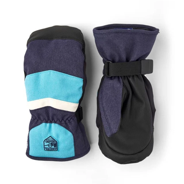 Hestra Atlas Kinder GoreTex Skihandschuhe - marineblau