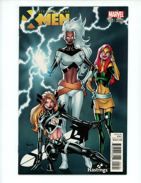 Extraordinary X-Men #1 2016 VF- Hastings Variant Todd Nauck Rick Remender Comic