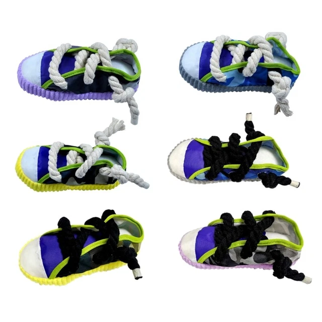 Dogs Chew Toy Plush Shoe Aggressive Chewers Teeth Grinding Toy Dogs Chewing Gift 2