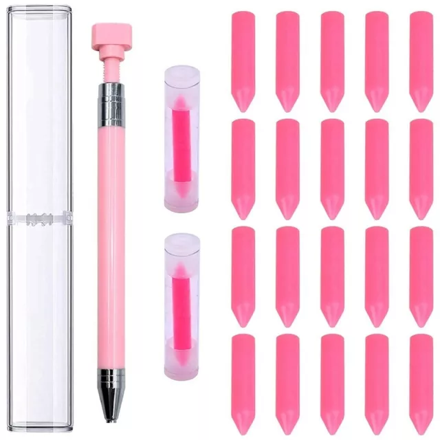 34 Pcs  Pens Kit, 2 Pcs Refillable Wax Pen with 32 Pcs Wax,8691