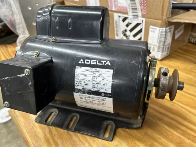 Delta 1HP Motor 115/230VAC 1725 RPM