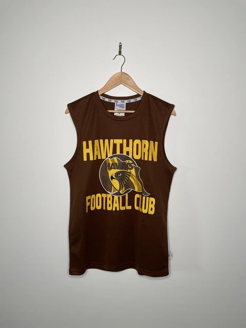 AFL OFFICIAL MERCHANDISE Hawthorn Hawks Football Club Brown Yellow