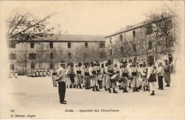 CPA AK ALGERIA BLIDA Quartier des Tirailleurs (1089359)