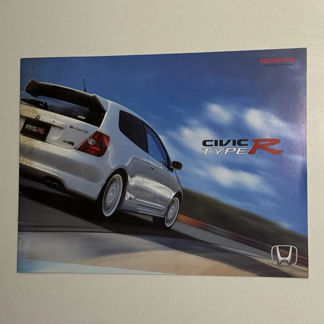 RARE JDM HONDA Civic Type R EP3 Dealership Brochure - Import ...