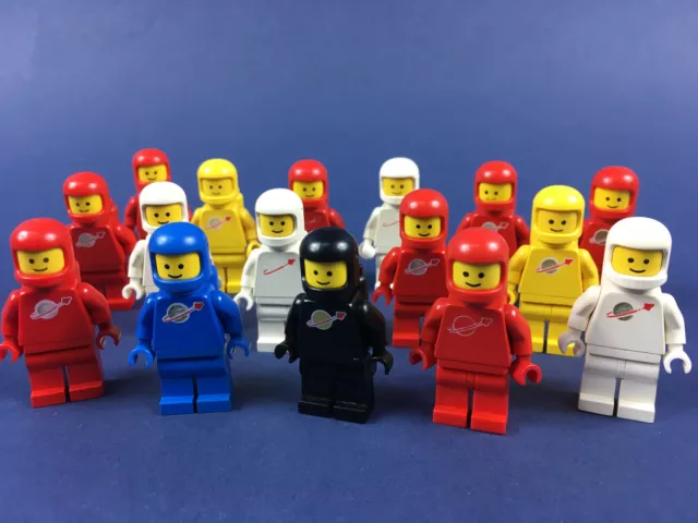 LEGO®  Astronaut Classic Space Police schwarz sp003 sp004 Varianten V Figur