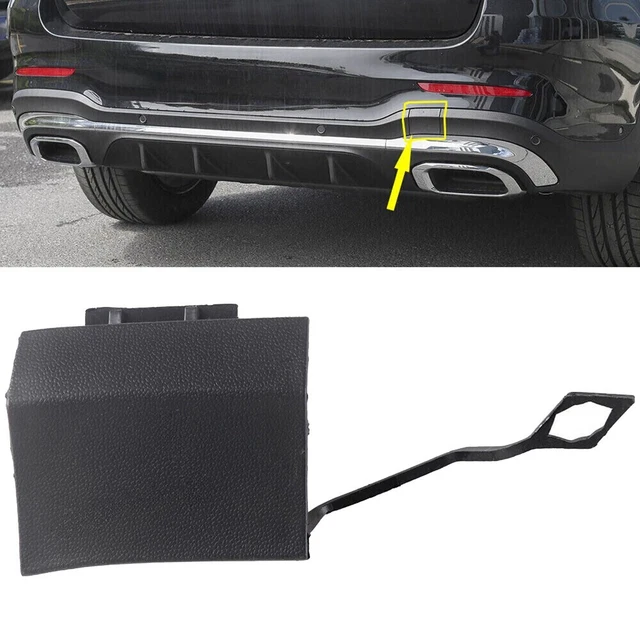 Cache Crochet Remorquage Pare-chocs Arrière Pour Volvo XC60 2018-2021 | Blanc ABS, Clipser, Ref 31449210