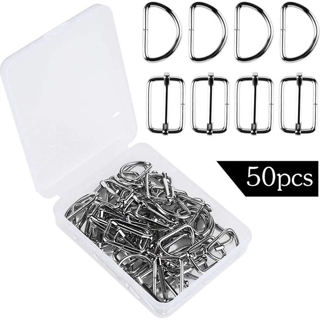 Metallbefestigungselement Gürtelproduktion Legierung Metall -Lobste 25-45pcs