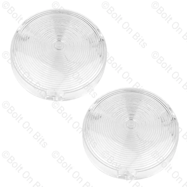 2 x Interior Ceiling Roof Courtesy light/lamp lens Range Rover Classic 1986-1995