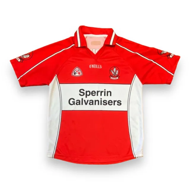 Circa 2006 Derry GAA Gaelic Football Hurling O'Neills Jersey Size S-M