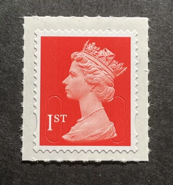 1st class Vermilion Machin Single Security Stamp M12L / MAIL - SG U2997 GB