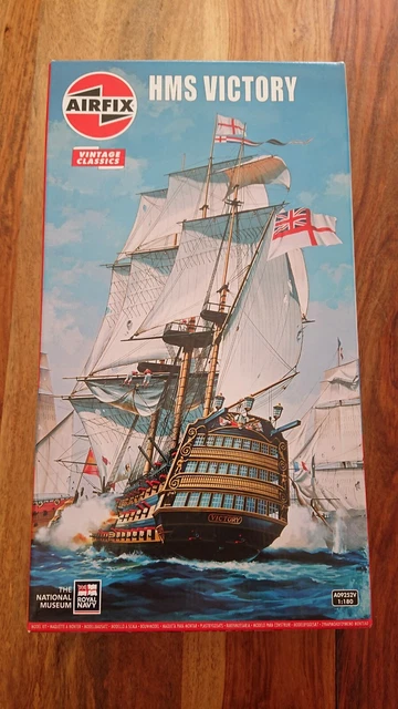 AIRFIX VINTAGE CLASSICS A09252V HMS VICTORY 1:180 scale Plastic Model ...