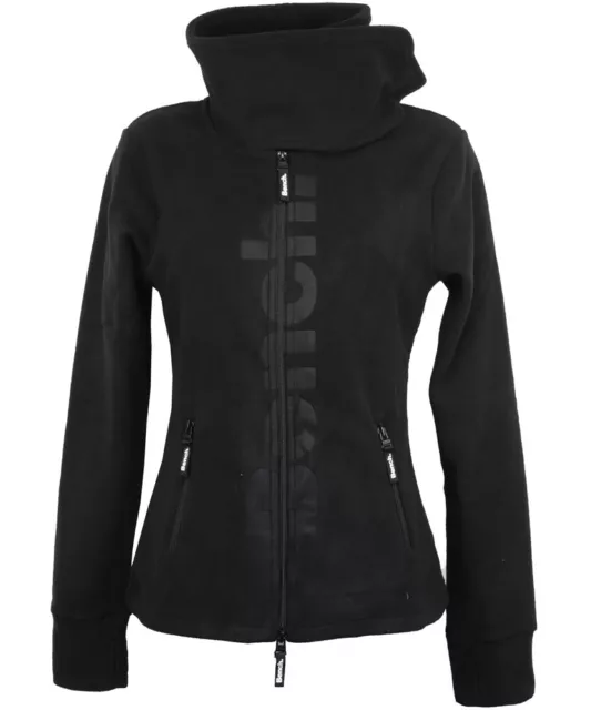 Bench Finish Damen Fleecejacke Black schwarz