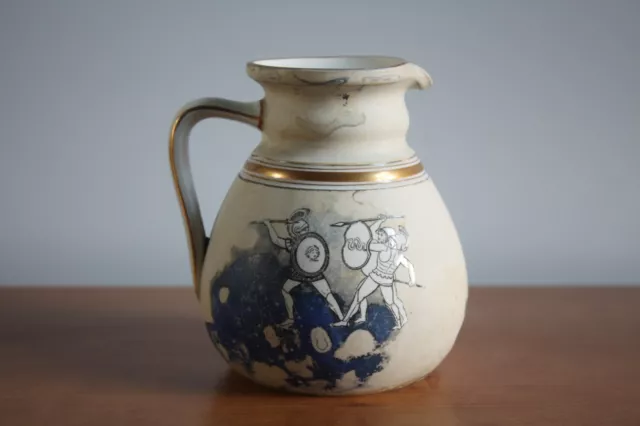 Vintage Ashworth Jug Greek Iliad Series