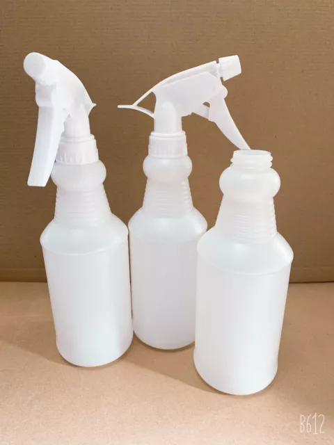 500ml Botella de gatillo de plástico vacía Limpieza del coche Spray de mano Jardín PE Botella Reino Unido