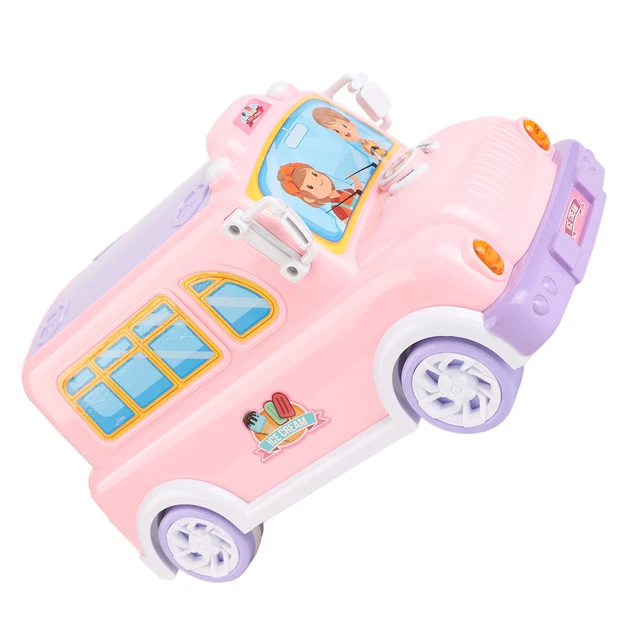 Eiswagen-Spielset Süßes Lebensmittel-LKW-Spielzeug In Cartoon-Form Als